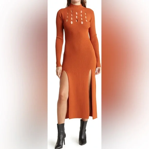 ronny kobo long sleeve maxi dress Ronny Kobo Long Sleeve Maxi Dress